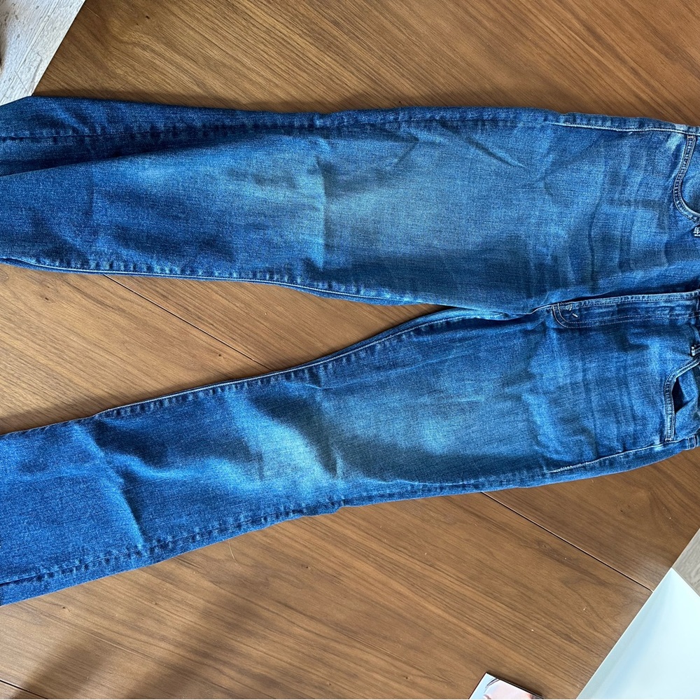 Mother “The Hustler” Ankle Fray Jeans